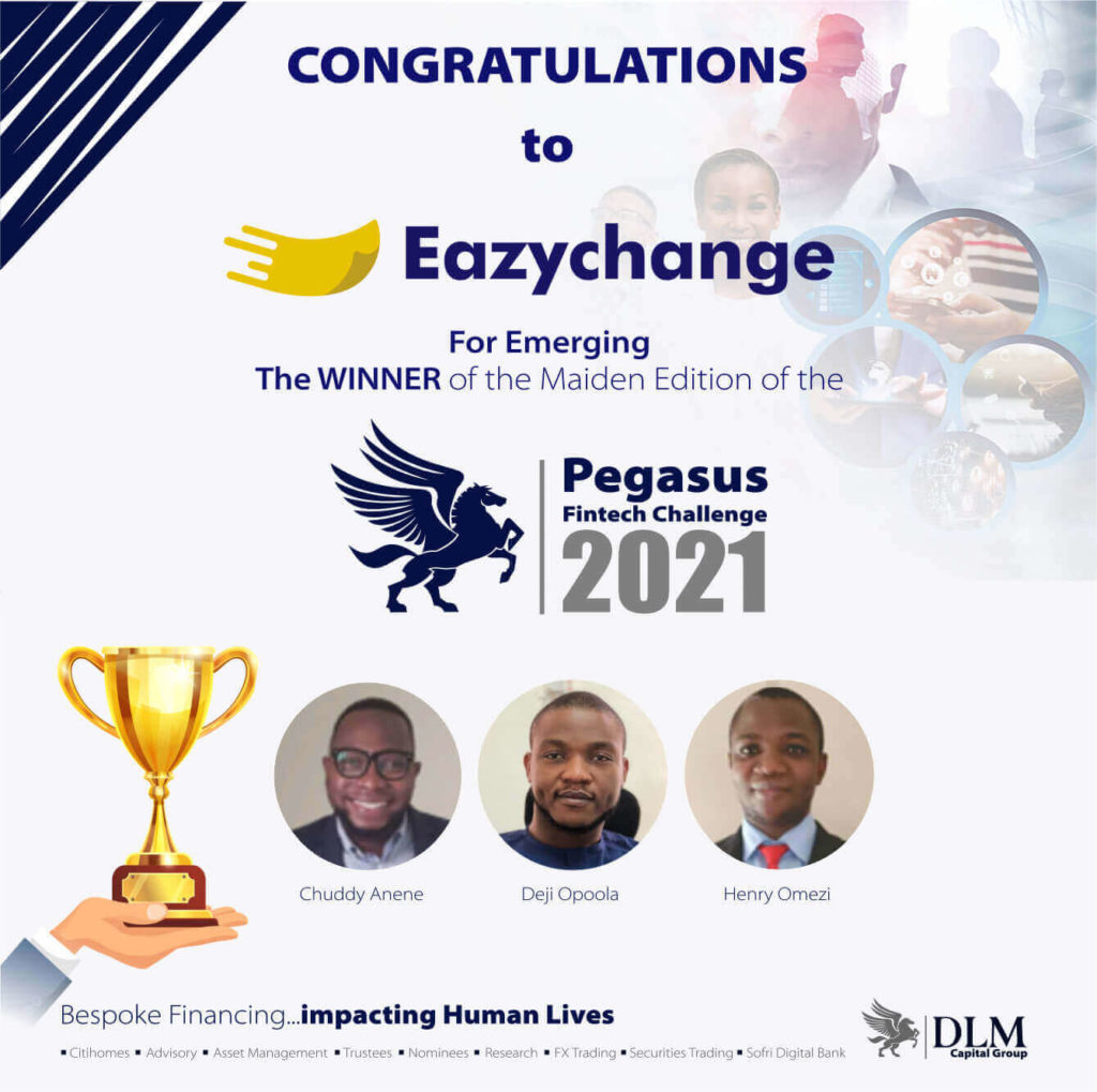 winners of pegasus fintech challenge